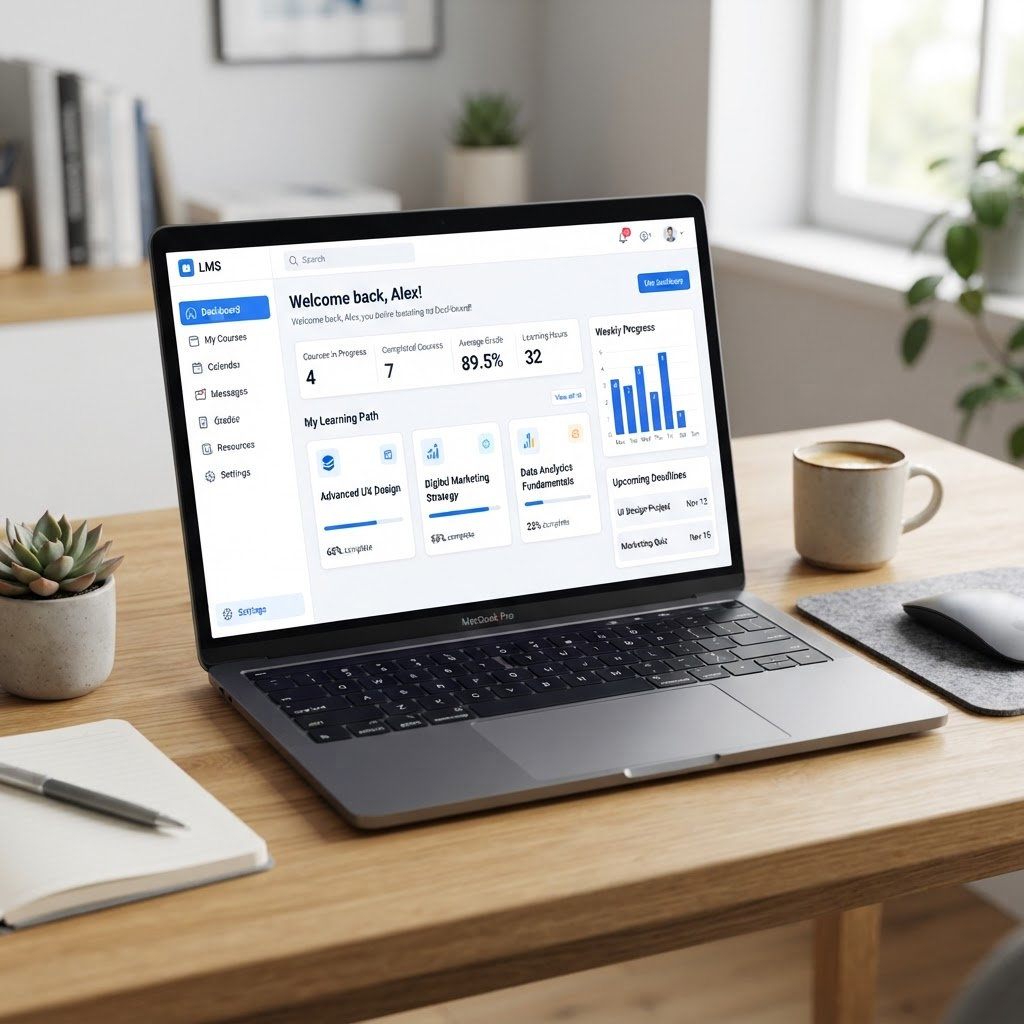 Online Learning System project screenshot